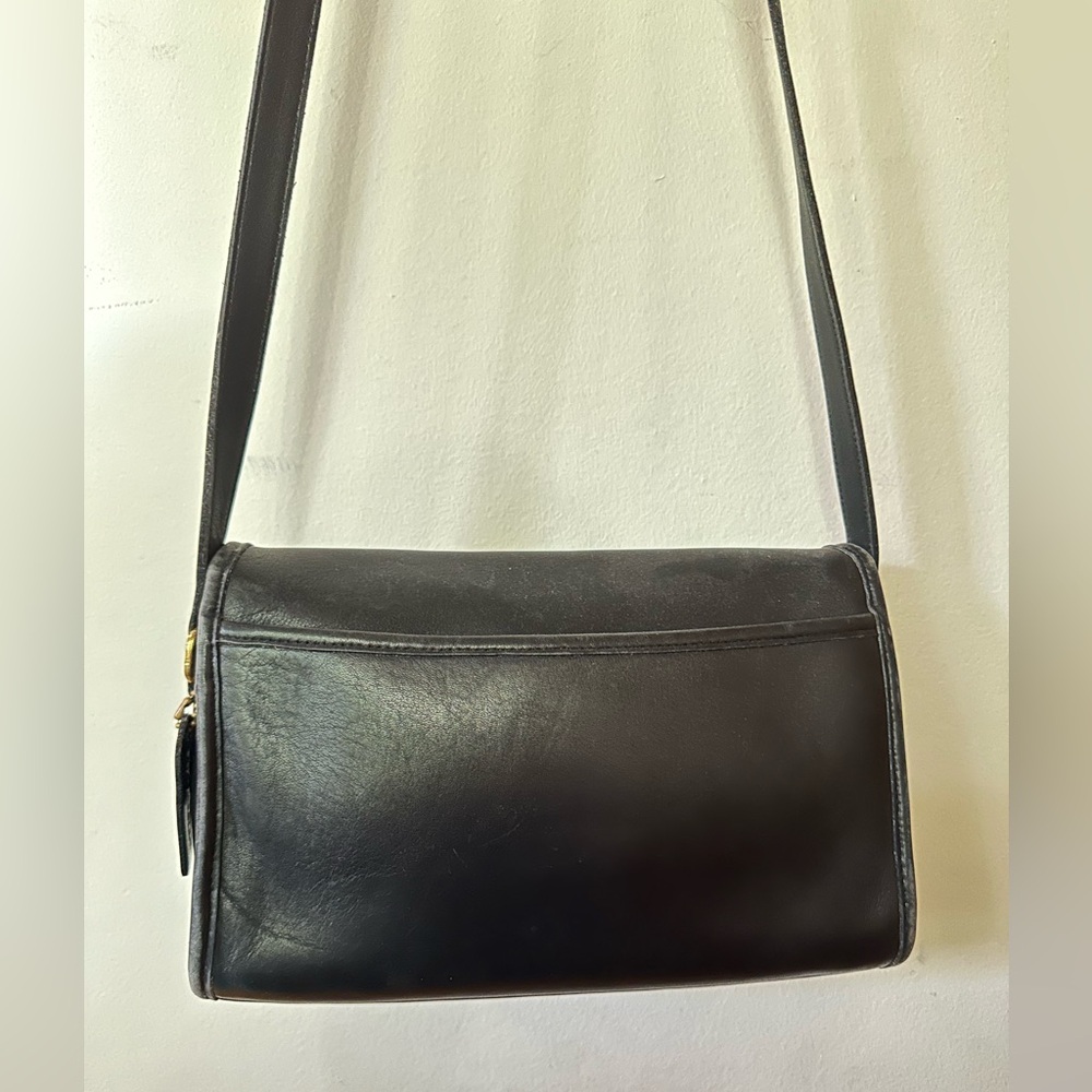 Vintage Coach Ridgefield Flap Bag 9812  Made in USA - Picture 2 of 13